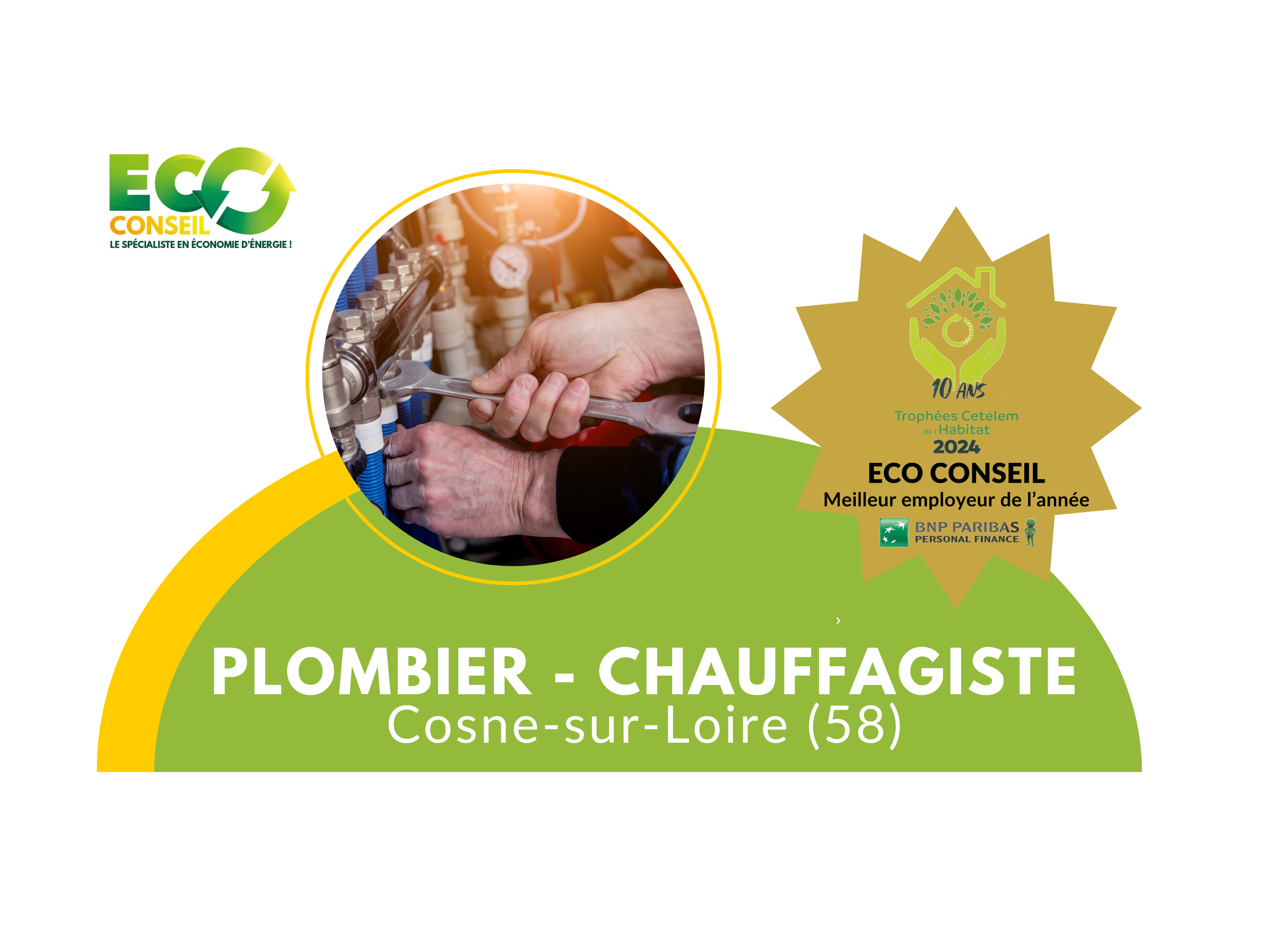 PLOMBIER CHAUFFAGISTE – COSNE/LOIRE