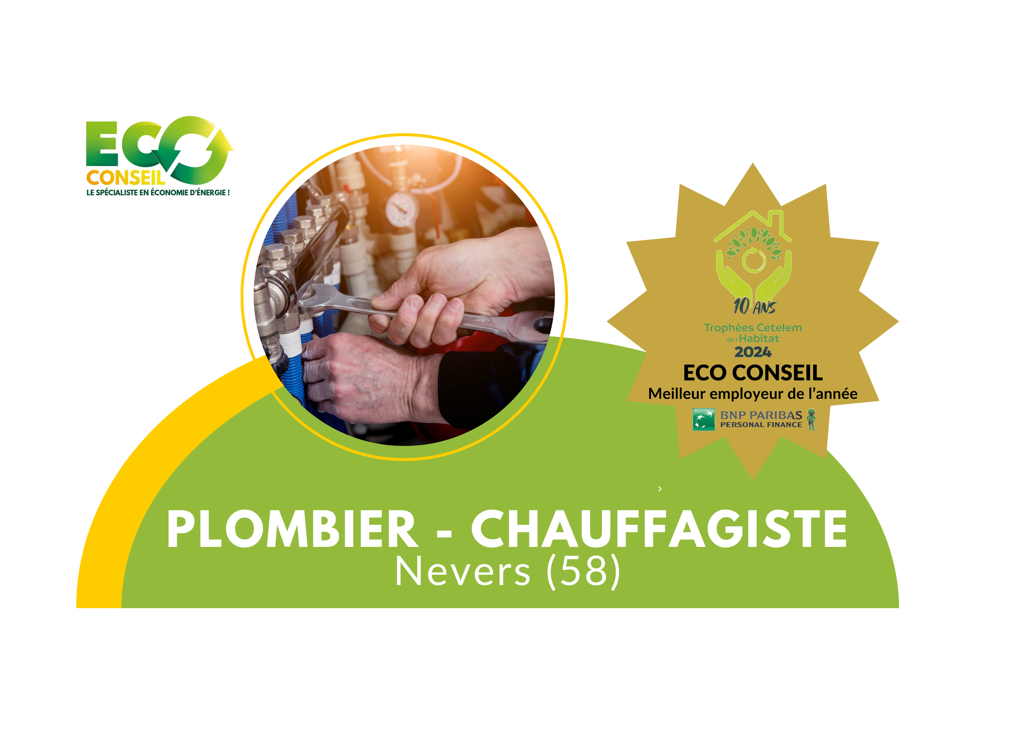 PLOMBIER CHAUFFAGISTE – NEVERS